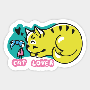 Cat lover Sticker